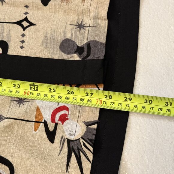 Vintage Steady Last Call Shirt Men XL Black Martini Bowling Rockabilly Retro USA - Picture 7 of 9